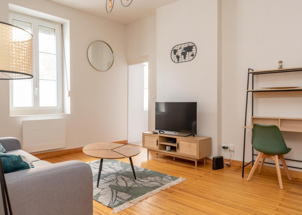 Appartement Cosy Au Centre Ville Avec Garage Chalon-sur-Saone Ngoại thất bức ảnh